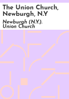 The_Union_Church__Newburgh__N_Y