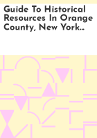 Guide_to_historical_resources_in_Orange_County__New_York_repositories