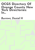 OCGS_directory_of_Orange_County_New_York_directories