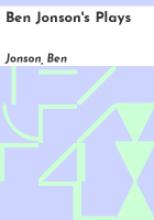 Ben_Jonson_s_plays
