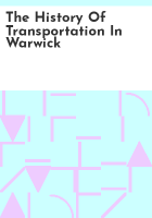 The_history_of_transportation_in_Warwick