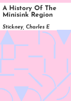 A_history_of_the_Minisink_region